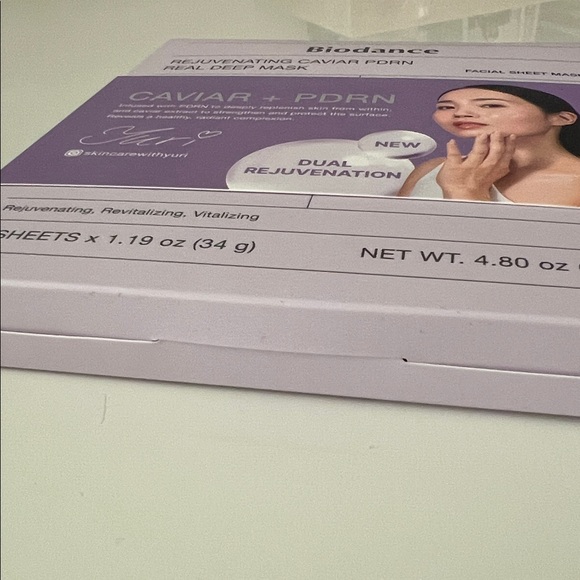 Biodance Rejuvenating Caviar PDRN Real Deep Mask - 4 Pack - Picture 12 of 13